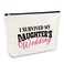 Mother Of The Bride Gift from Daughter Makeup Bag Wedding Gifts for Mother in Law Cosmetic Bag Pouch Wedding Keepsake Gift Engagement Announcement Bridal Shower Gifts for Bride's Mother Of The Bride