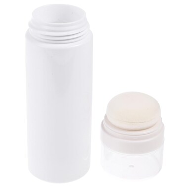 FOMIYES Loose Powder Containers with Puff - Body &amp; Makeup Powder Bottle