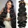 Body Wave Bundles Human Hair 26 28 30 Inch 300g 3 Bundles 10A Brazilian 100% Unprocessed Virgin Human Hair Bundles Body Wave Human Hair Bundles Natural Black Color Human Hair Extensions