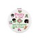 Zuo Bao Sorority Gift Mirror Pretty Girl Gifts Paraphernalia Charm Pearl Gift for Women (Gorgeous in Green)