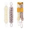 TADA Natural Beauty - Back Loofah Back Scrubber with Handle, Loofa Sponge Body Bath Scrubber for Shower, Skin Exfoliating (Ivory&amp;Tan)