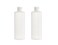 2PCS Transparent Refillable Empty Plastic Cosmetic Squeezable Vial Bottles Jar Pot with Flip Cap Toner Lotion Shower Gel Shampoo Storage Container (400ml/14oz)
