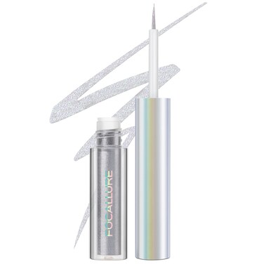 FOCALLURE Chameleon Liquid Eyeliner,Intense Color Shifting Eyeliner Pen,Metallic Multi-Reflective Finish,Sweatproof,Smudge-proof,Ultra-Fine Tip,SUPERSONIC