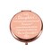 to My Daughter Compact Mirror, Valentines Day Gifts for Daughter, College Girls Gifts, Rose Gold Compact Mirror for Daughter from Mom, Daughter Birthday Gifts, Unique Daughter Gifts for Girls Women