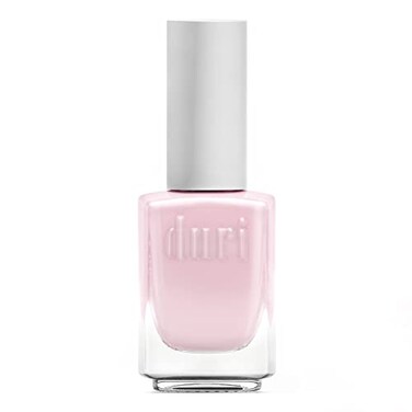 Duri Nail Polish, 340 Forever Beautiful, Pale Pink Color, Soft Pastel, Neutral Shade with Sheer Finish for French Manicure, Wedding, Everyday Wear, 0.45 Fl Oz