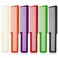 Barber Comb Set - 6 Piece Professional Styling Comb Set for Haircutting &amp; Styling (Red, Orange, Black, Green, Purple, White)