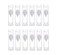 12Pcs Portable Empty Refillable Clear Plastic Airless Vacuum Pump Bottle Cosmetic Make-up Cream Lotion Sample Packing Toiletries Liquid Storage Container Vial Jars(5ml/0.17oz)