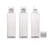 3PCS Empty Clear Refillable Plastic Toner Lotion Cleanser Bottle Jars Travel Cosmetic Storage Container Packing Holder Organizer for Makeup Water Essential Oil Shampoo Shower Gel (250ml/8oz)