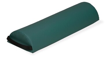 Earthlite Durable Jumbo Massage Bolster with Zippered Vinyl Cover and Strap Handle, Mystic Blue, 26 x 9 Inches