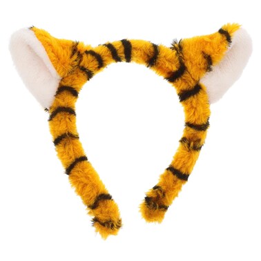 Beaupretty Tiger Ear Headband Halloween Headband Animal Ear Headpiece Makeup Spa Headband Cosplay Costume Headwear Halloween Hair Accessories for Women Girls