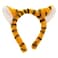 Beaupretty Tiger Ear Headband Halloween Headband Animal Ear Headpiece Makeup Spa Headband Cosplay Costume Headwear Halloween Hair Accessories for Women Girls