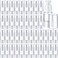 Yaomiao 50 Pcs 0.5 oz 15 ml Airless Pump Bottle Plastic Cosmetic Lotion Dispenser Travel Size Foundation Bottle Refillable Container Vacuum Airless Bottles Empty Clear Pump Jar Small Skin Care Bottle