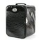 Small Wig Travel Box with Top Handle, Shoulder Strap &amp; Double Zipper, Carrying Case with Removable Head-Holding Base - Black - by Adolfo Design