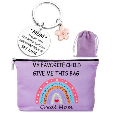 YeohJoy Gifts For Mom Include Mama Bag and Keychain, Birthday Gifts For Mom From Daughter Son, Thank You Gifts For Mom, Christmas Gifts For Mom, Mothers' Gifts