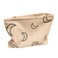 Corduroy Makeup Bag Aesthetic Gifts, Moon Makeup Bag, Cute Makeup Bags for Teen Girls, Boho Makeup Bag Preppy, Large Make Up Bag Pouch, Corduroy Cosmetic Bag Travel Toiletry Bag (Beige)