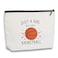 Basketball Gifts, Basketball Gifts for Girls, Basketball Stuff, Gift for Bestie Sister Daughter Girls Sister Friend Women, basketball Decor, Travel Toiletry Makeup Zipper Pouch Just a Girl Who Loves