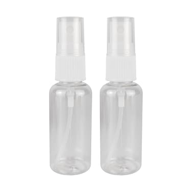 2 Pack Spray Bottle, 1 oz/30ml Small Plastic Spray Bottles, Travel Size Spray Bottle, Fine Mist Spray Bottles (2)