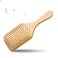 Bamboo Hair Brush with Natural Bamboo Bristles - Detangling Paddle Hairbrush for Women, Men &amp; Kids - Wooden Brush for All Hair Types &amp; Hair Growth