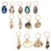 13pcs Dreadlock Ring Charms Beach Shell Conch Style Hair Braid Rings Decorative Dreadlock Braiding Hair Jewelry Beads Charms for Women Men Dreadlock Accessories