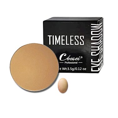 Matte Compact Eyeshadow Single Case with Metal Pan, Long Wear Natural Vegan Eye Shadow Singles For DIY Magnetic Palette No Shimmer Pressed Powder