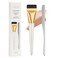 docolor Flat Foundation Brush and Makeup Spatula Set, Ultra Thin Liquid Foundation Brush Dual Edged Spatula Premium Makeup Face Tool for Blending, Cream, Thin Foundation Brush &amp; Make up Spatula Tool