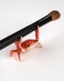 Crab Pen Holder For Desk Cute, Cute Makeup Brush Holder, Single Fountain Pen Holder For Desk, Cute Vanity Accessories Gift For Woman Who Have Everything, 2024 Upgrade Well Balanced, Red