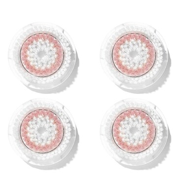 Brushot Brush Head Replacements Compatible with Clarisonic Mia 1, Mia 2, Mia Fit, Alpha Fit, Smart Profile Uplift   Radiance, 4 Count
