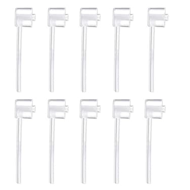 ICYANG Perfume Refill Pump Bottle Dispenser Cosmetic Dispenser Pump Transfer Tool Plastic for Travel Refillable Perfume Atomizer Spray Bottle 10pcs