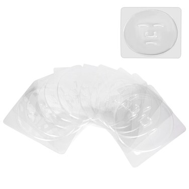 10pcs Face Mask Machine Patch Molds, Reusable Face Mask Maker Plate Molds, Thicken DIY Mask Tool, Mask Making Tool for Beauty Salon