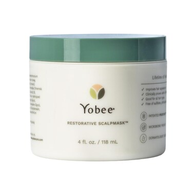 Yobee Restorative Scalp Mask - Dry Scalp Treatment Hair Mask - Probiotic Extracts, Organic Honey, Turmeric, Vitamin B12 - Natural Dry, Itchy, Sensitive Scalp and Dandruff Relief - for Adults, 4 fl oz