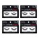 Ardell Faux Mink Lashes Wispies Eyelashes - Lightweight Reusable Strip Lashes with Invisiband, 4 Pack