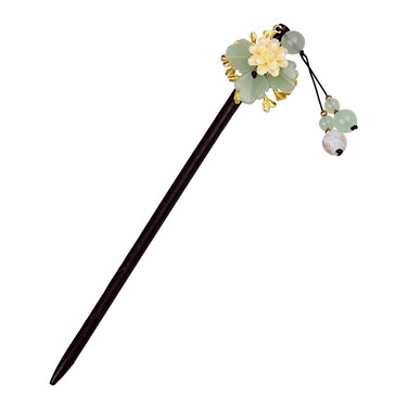 1pc Hairpin Retro Style Hair Stick Wooden Hair Stick Female Hair Jewelry Woman Hair Stick Chinese Hair Fork Woman Hair Clasp Chic Hair Stick Antique Hair Stick Hair Accessories