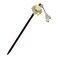 1pc Hairpin Retro Style Hair Stick Wooden Hair Stick Female Hair Jewelry Woman Hair Stick Chinese Hair Fork Woman Hair Clasp Chic Hair Stick Antique Hair Stick Hair Accessories