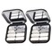 Beaupretty 2pcs Empty Lipstick Palette DIY Lipstick Lip Balm Blusher Containers Refillable Makeup Eyeshadow Storage Case Box with Mirror