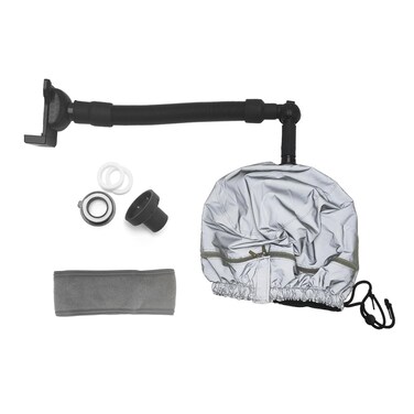 Elitzia Hair Micro Mist Steamer Machine with Water Proof Hood, Telescopic Tube for Hair Care, Hairdressing, Drying, Coloring, and Mask Application