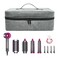 Hair Tools Travel Bag, Travel Carrying Case for Hair Dryer, Hair Dryer Travel Bag, with Hook, Hair Dryer Storage Bag for Shark and Dyson Hair Dryers, Straighteners, Curlers and Accessories