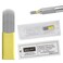 WOLAYI 30pcs 9F Double Row Shading Microblading Needle Manual Eyebrow Permanent Makeup Needle for Ombre Brows Powder Brows(9 Pins,Yellow)