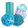 Loofah 4PCS 75g XL Loofa Set Soft Bath Body Sponge Thick Wash Puffs for Shower