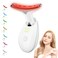 Face and Neck Massager,7 Color LED Facial Massager for Skin Care,Light Therapy for Face, Multifunctional Beauty Massager Tools