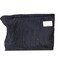 Large Floral Black Quilted Makeup Bag Cosmetic Toiletry Travel Pouch Purse Organizer, Canvas Lined, Embroiddered Flowers