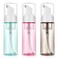 60ml/2oz Foam Pump Bottles, 3PCS Empty Travel Foaming Dispenser Refillable Mousse Bottle Travel Size Foam Pump Bottle for Hand Soap Lash Cleanser Shampoo Face Wash