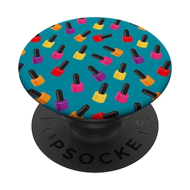 Nail Polish Bottles, Nail Tech Manicure Pedicure Lacquer PopSockets PopGrip: Swappable Grip for Phones &amp; Tablets