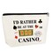 Gambler Gift Casino Gifts for Women Makeup Bag Slot Machine Lover Gifts Cosmetic Bag Casino Lover Gifts Christmas Birthday Gift for Gambler Friends Casino Gambling Zipper Pouch Travel Toiletry Bag