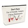 Funny Nurses Makeup Bag Gift Phlebotomist Gifts Phlebotomy Technician Phlebotomist Nurse Gifts Cosmetic Bag Pouch for Women Nurses Day Birthday Gift for Technician Hematologist Medical Technologist