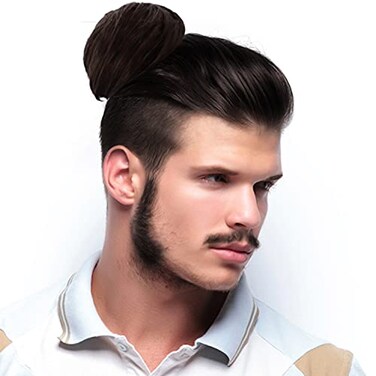 Clip On Instant Man Bun (Black)