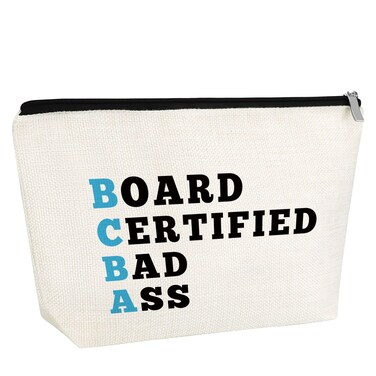 Appreciation Gift for Behavior Analyst Woman Makeup Bag Gift for Board Certified Behavior Analyst Cosmetic Bag BCBA Gift BCBA Gift Behavior Therapy Gift Birthday Christmas Thanksgiving Gift for Her