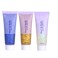 3 Color Face and Body Glitter Gel, Neon Outfit Glow Party for Body Hair Face Nail Glitter Stick Makeup. (01-Blue&amp;02-Gold &amp;06-White Moonbeam)