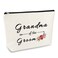 Grandma of The Groom Gifts Makeup Bag Grandmother of the Groom Gift Wedding Party Bridal Shower Engagement Birthday Gift for Grandma of the Groom Grandmother Gift from Grandson Cosmetic Bag Pouch