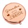 Grandma of The Bride Gifts Wedding Party Gifts Thank You Gift Compact Mirror for Grandmother Grandma Wedding Gift Folding Makeup Mirror for Nana Grammy Engagement Gifts for Her