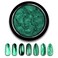 Green Chrome Nail Powder Mirror Effect Metallic Dust Holographic Glitter Glazed Manicure Decoration Reflective Pigment for DIY Gel Polish Nail Art, Resin Craft, Gifts